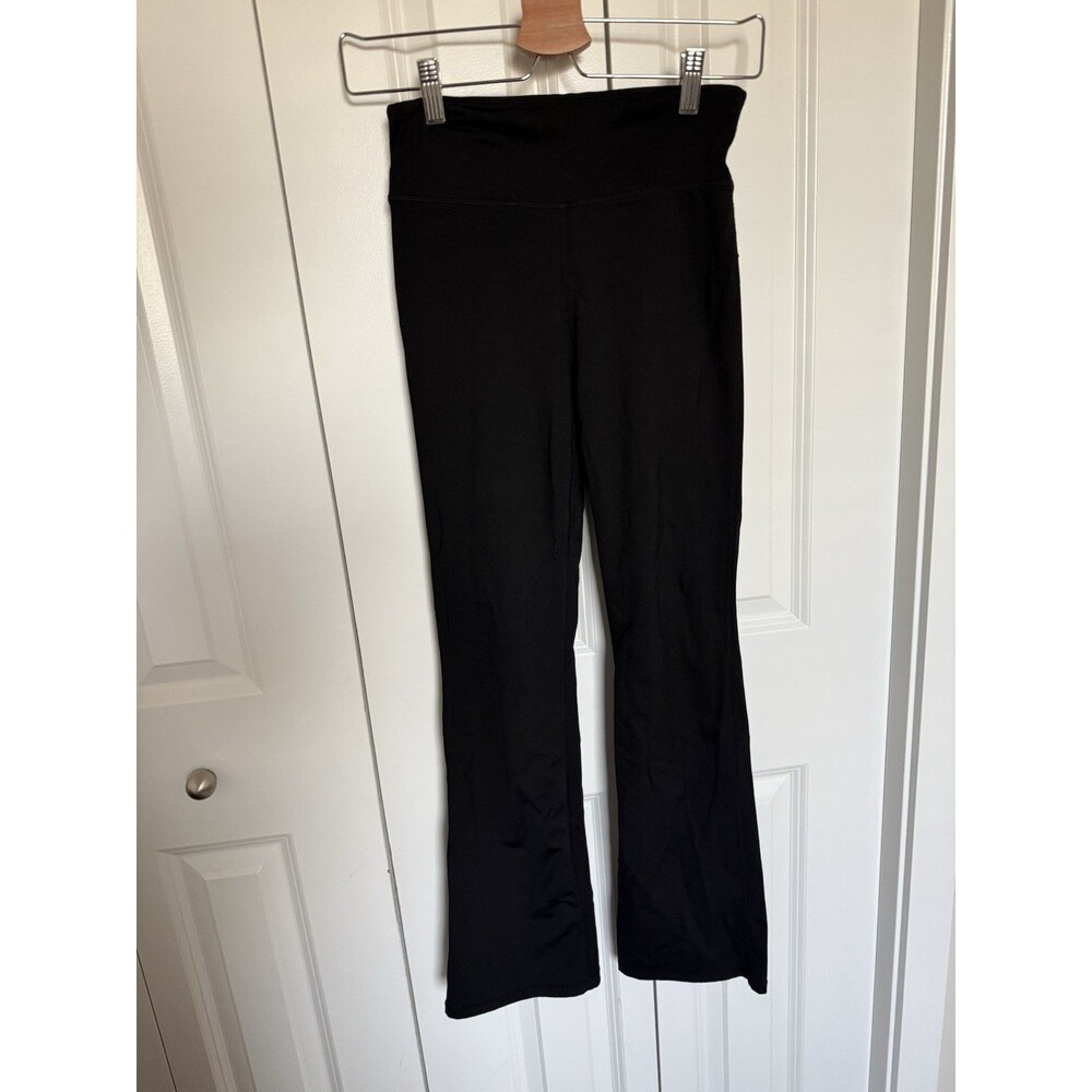 Quince Ultra-Form High-Rise Flared Pants Girls  Size 12